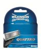 Wilkinson Quattro Lame Ricambio X4 Pz by Wilkinson
